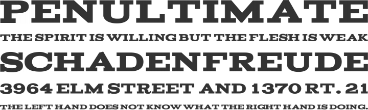 Acknowledgement Font Phrases