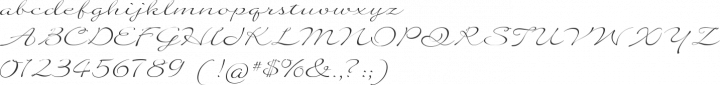 Quilline Script Thin Font Specimen