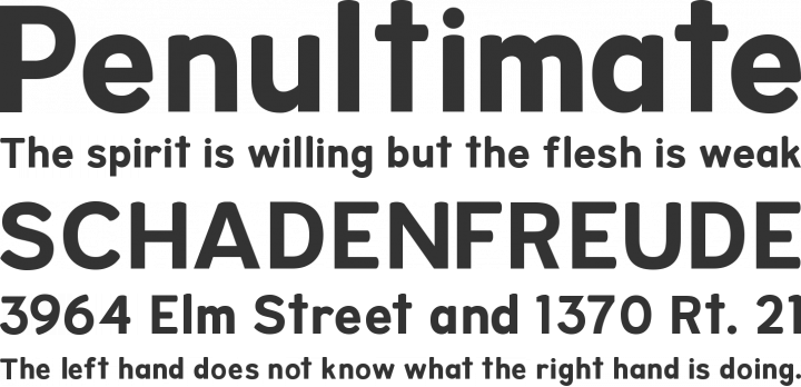 Patagonia Font Phrases