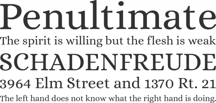Alice Font Phrases