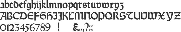 Orotund Font Specimen