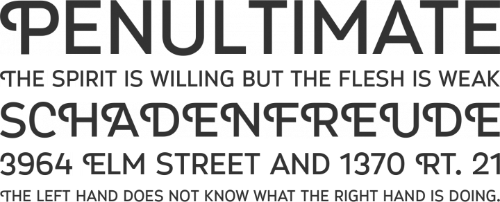 Myra 4F Caps Font Phrases