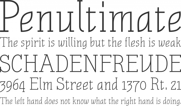 Nautik Font Phrases