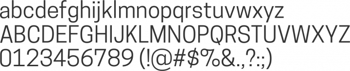 Cooper Hewitt Font Specimen