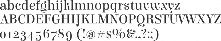 Elsie Font Specimen