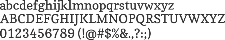 Copse Font Specimen