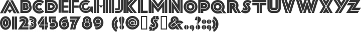 FortySecondStreet Font Specimen
