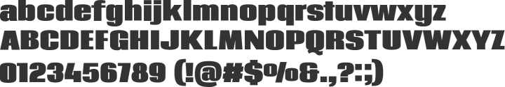 Coda Font Specimen