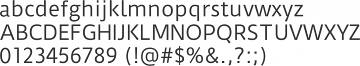 Duru Sans Font Specimen