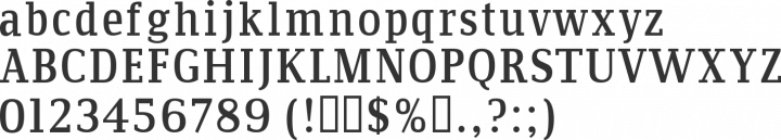 Communist Font Specimen