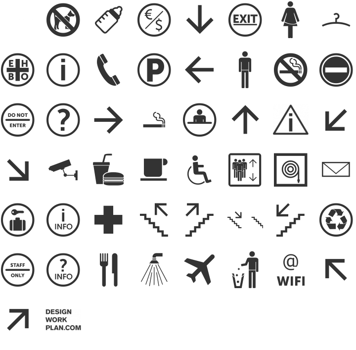 Symbol Signs Font Free by Sander Baumann » Font Squirrel