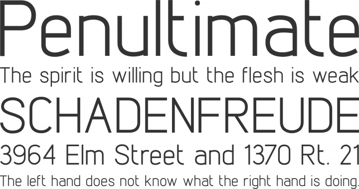 Lintel Font Phrases