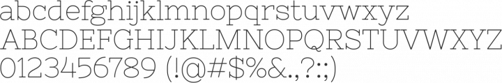 Nixie One Font Specimen