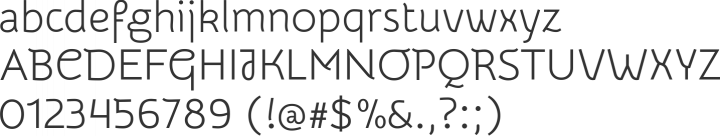 Snippet Font Specimen