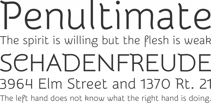 Snippet Font Phrases