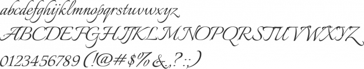 Italianno Font Specimen