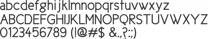 Cicle Font Specimen