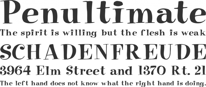 PixieFont Font Phrases