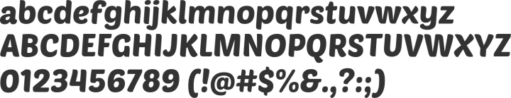 Poetsen Font Specimen