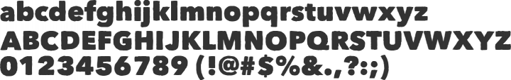Matiz Font Specimen