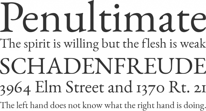 EB Garamond Font Free By Georg Duffner » Font Squirrel