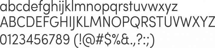 Sofia Pro Condensed Font Specimen