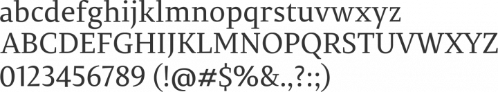 Permian Serif Font Specimen