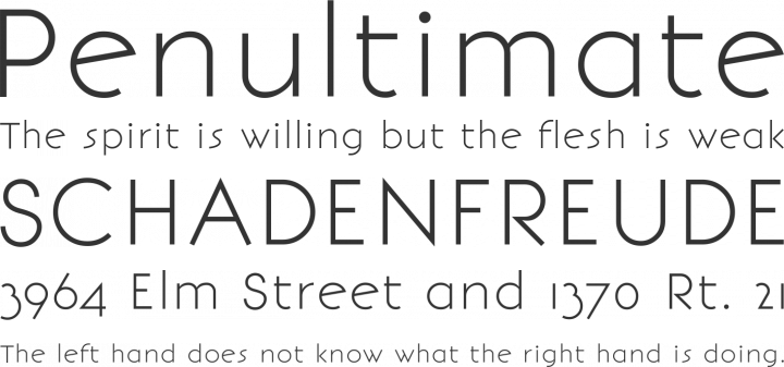 BonvenoCF Font Phrases