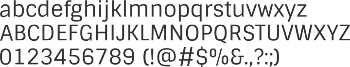 Sintony Font Specimen