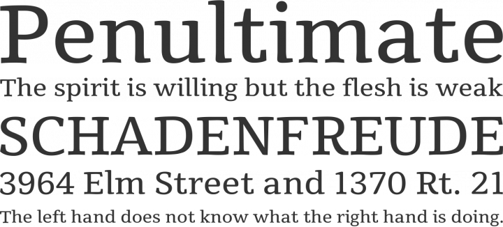 Tienne Font Phrases