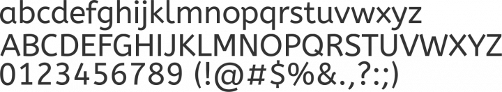ABeeZee Font Specimen