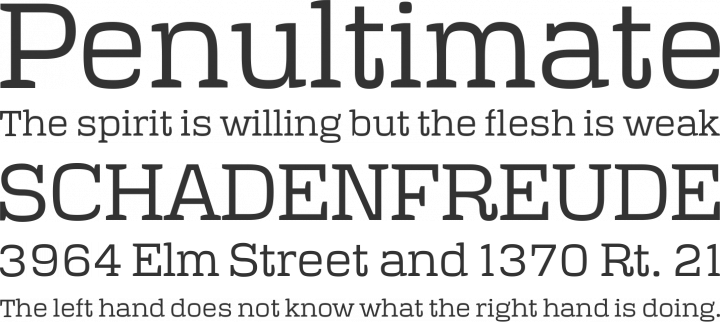 Polaris Font Phrases