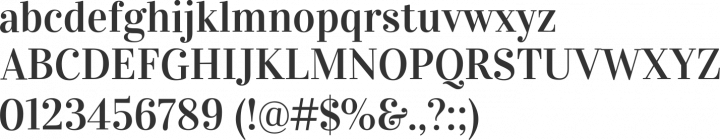 Vidaloka Font Specimen
