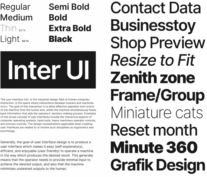 Inter Font Free By Rasmus Andersson Font Squirrel Inter Font Free By Rasmus Andersson Font Squirrel